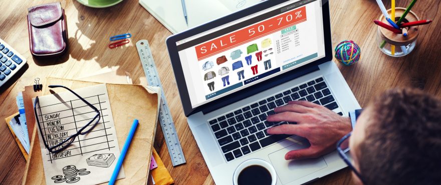 Digital Online Marketing Commerce Sale Concept